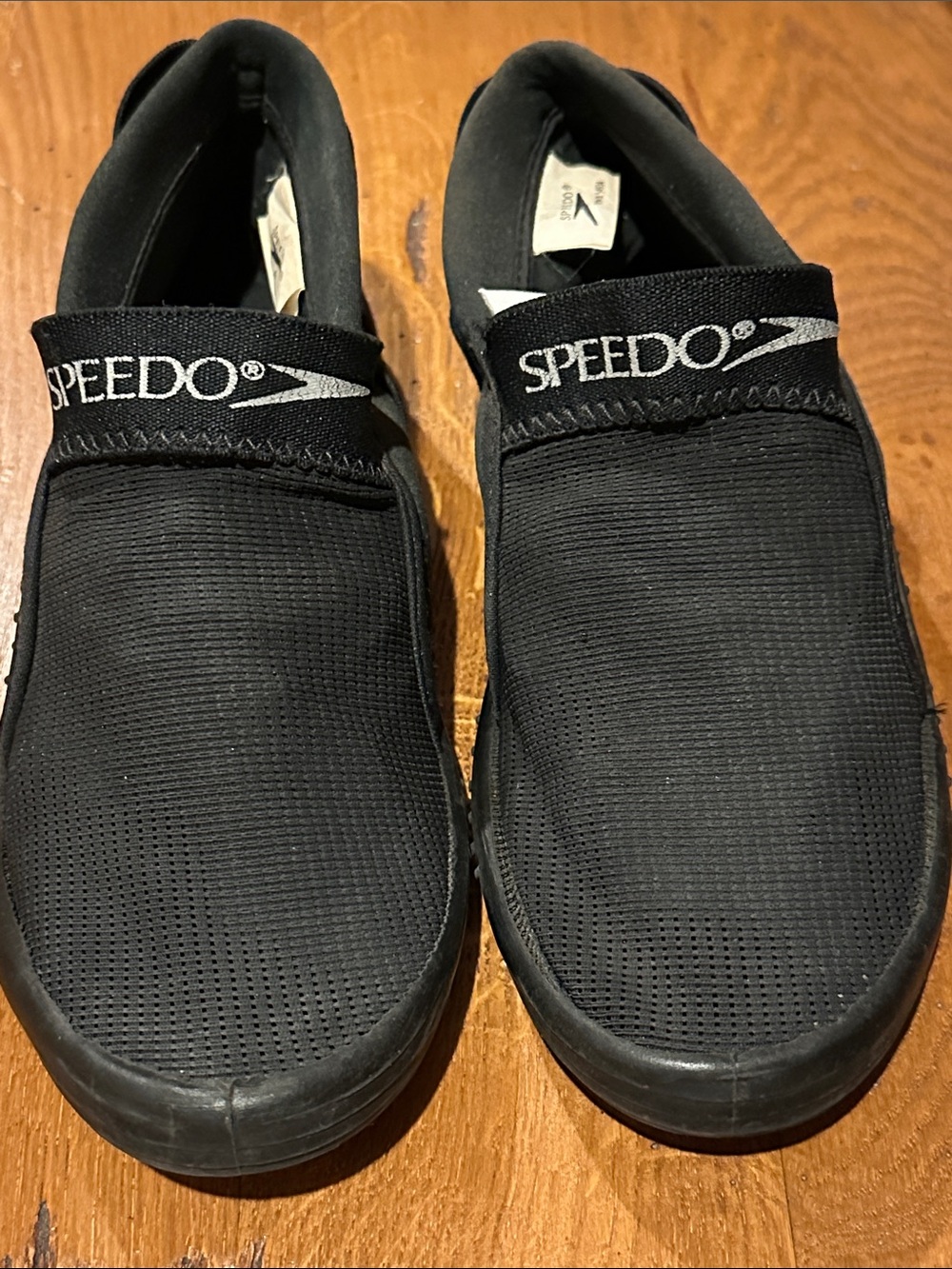 Speedo Black Slip-On Water Sneakers